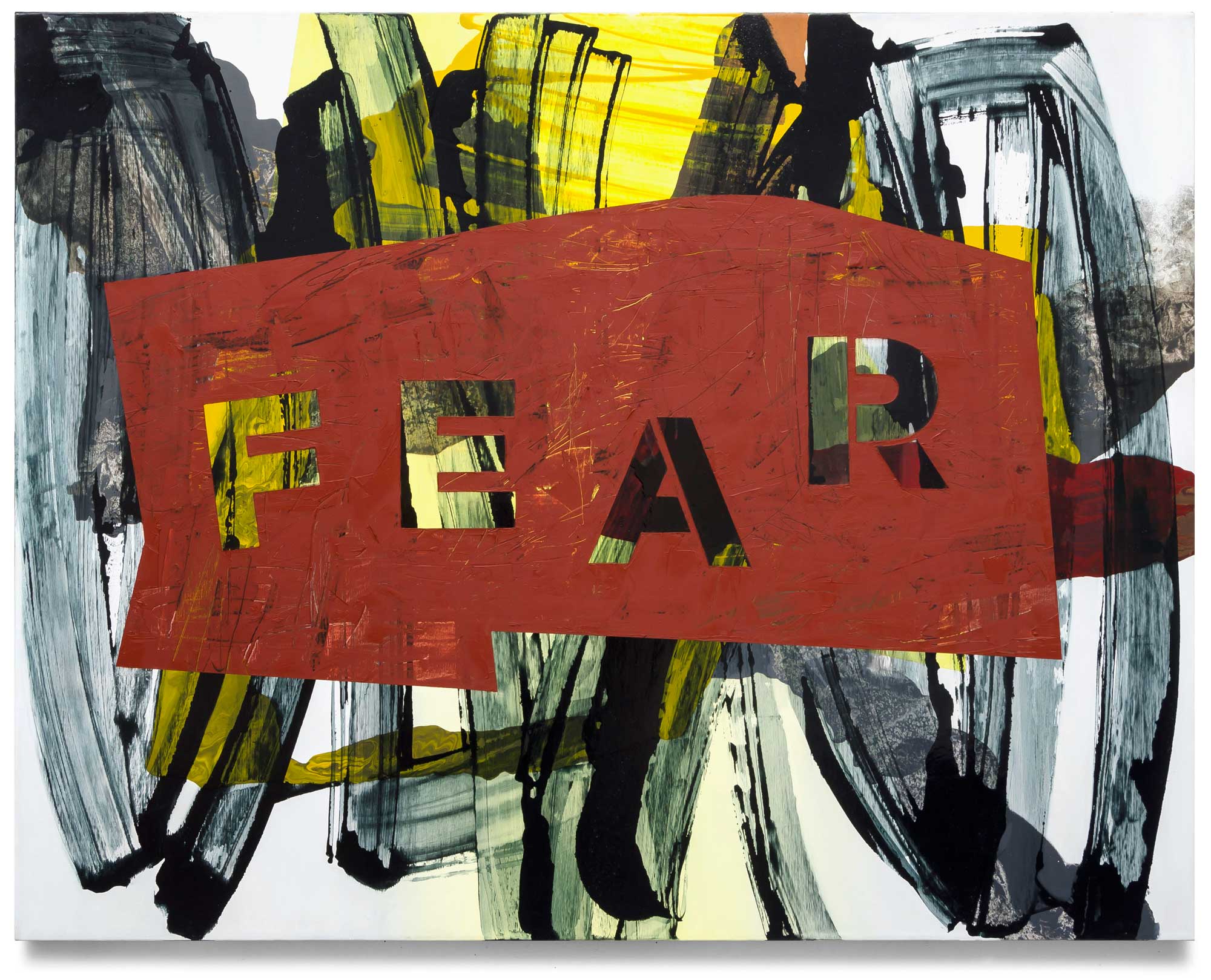 Fear-oil-on-canvas-111.76 cm x 142.24 cm.